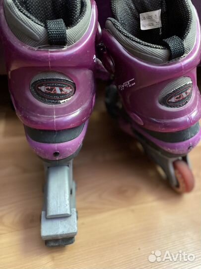Роликовые коньки детские 33 размер