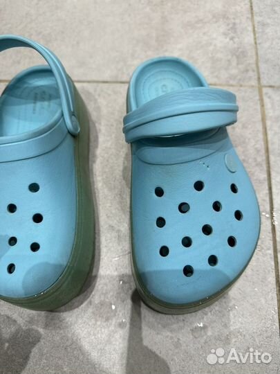 Crocs на платформе