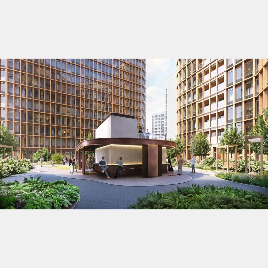 Апартаменты-студия, 29,5 м², 12/15 эт.