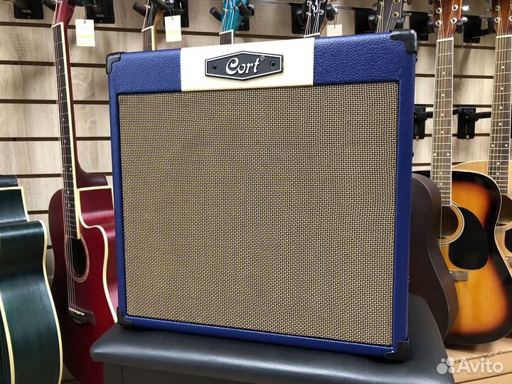 Комбоусилитель Cort CM30R-EU-DB 30 Вт (синий)