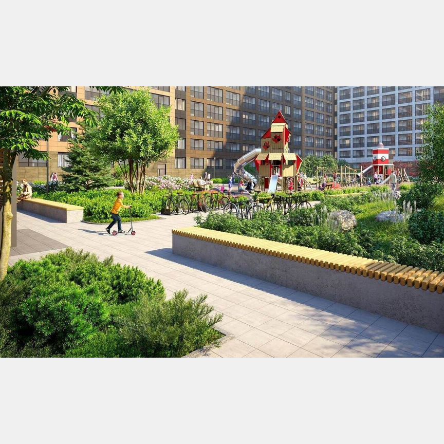 3-к. квартира, 76,3 м², 6/15 эт.