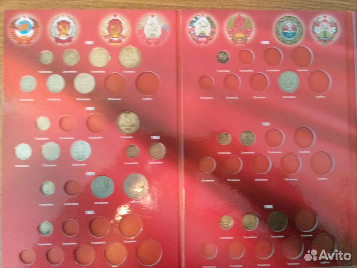 Набор монет СССР