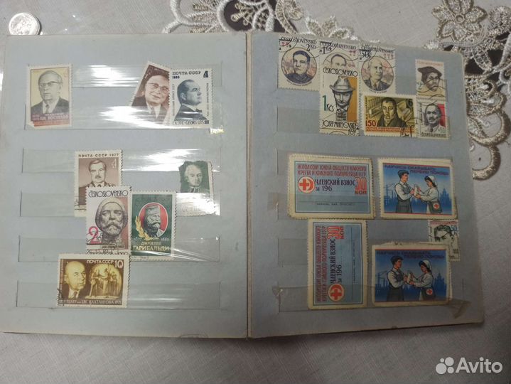 Альбом с марками СССР