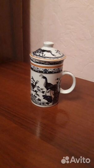 Кружка заварочная фарфор