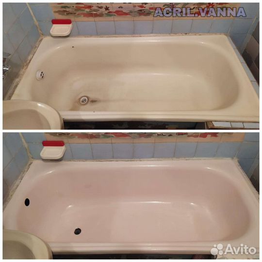 Реставрация ванн жидким акрилом