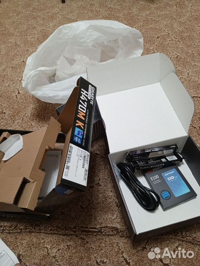 Игровой компьютер в сборе