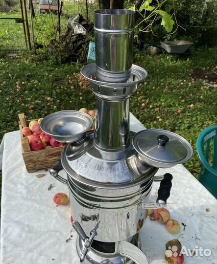 Самовар на дровах Турецкий 4 литра