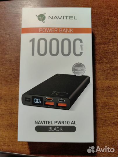 Внешний аккумулятор (Power Bank) navitel 10000 мА*