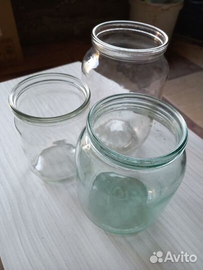 Стеклянные банки продам