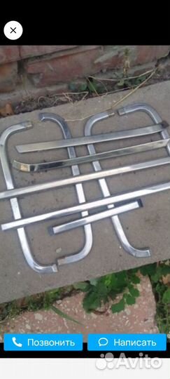 Коллекционные хром молдинги ваз 2106- 03