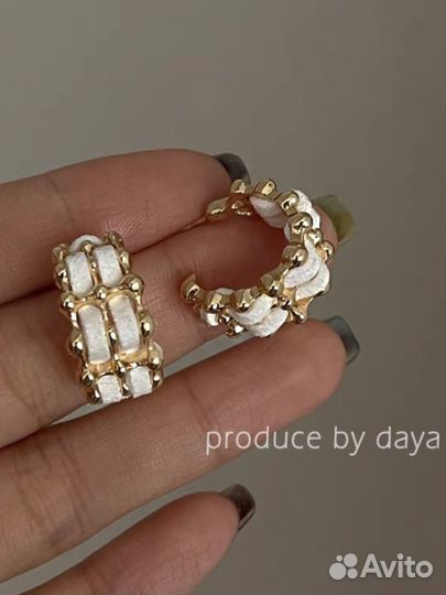Серьги новые