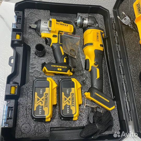 Набор 2в1 ушм + гайковерт DeWalt