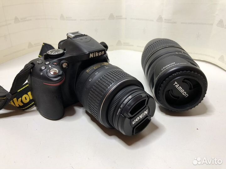 Новый фотоаппарат Nikon d5200 + 2 Объектива