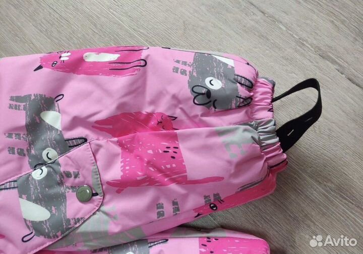 Зимний комбинезон для девочки 86 92