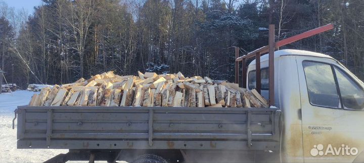 Дрова колотые