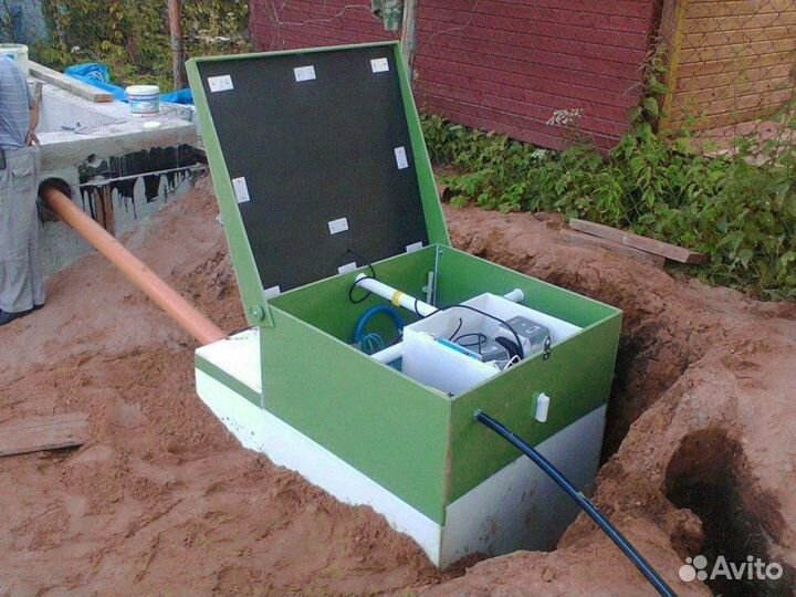 Септик био Интал 3 переливной