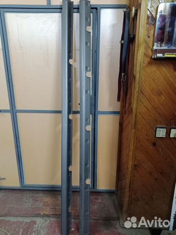 Пластиковые накладки на пороги на Хундай