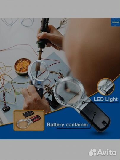 Портативная увеличительная лупа