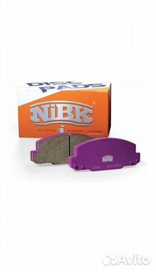Дисковые тормозные колодки передние nibk PN11001