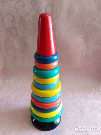 Пирамидка СССР деревянная, новая