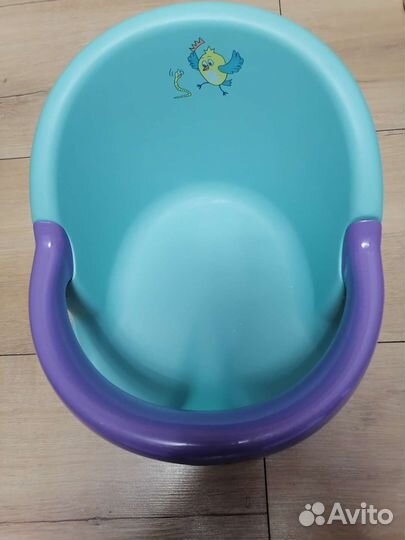 Круг для купания, развивающий коврик и стул для