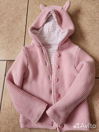 Кофта для девочки mothercare 92