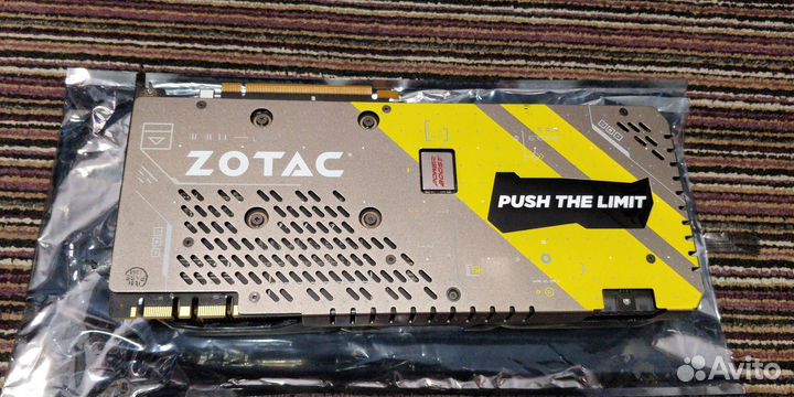 Видеокарта zotac GeForce GTX 1070 AMP Extreme