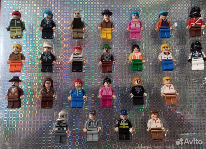 Lego - фигурки,человечки разные серии