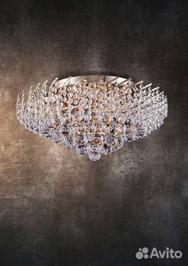 Потолочная люстра Maytoni Karolina DIA120-09-G