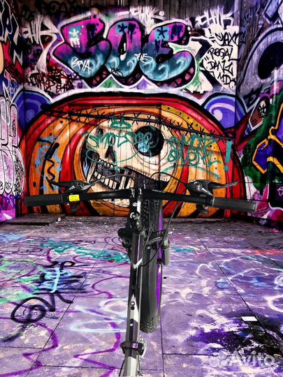 Складной велосипед Kano Purple 24 скорости