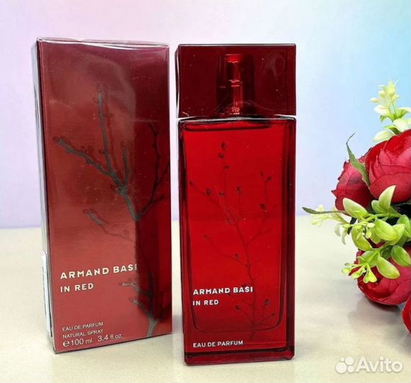 «In Red Eau de Parfum» Armand Basi, 100ml
