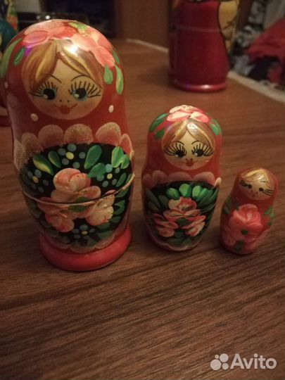 Матрешка деревянная