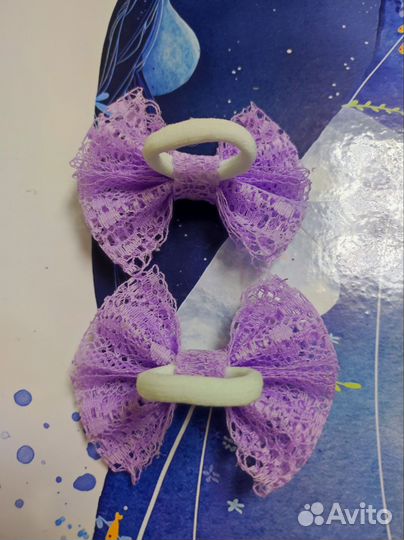 Бантики на резинке