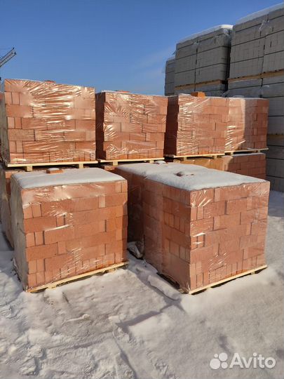 Кирпич красный печной