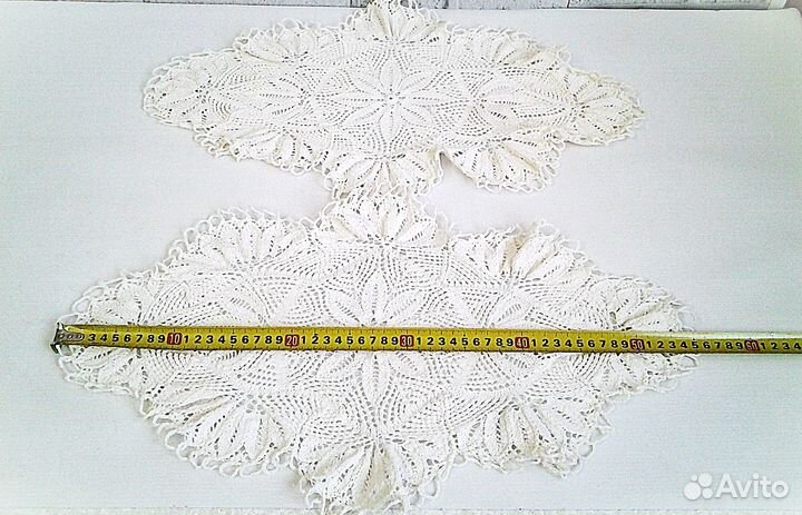 Салфетки вязанные
