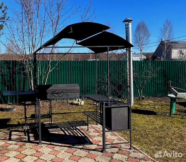 Мангал беседка