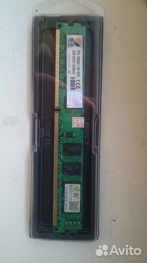 Оперативная память на пк DDR3 2 GB 1333 MHz