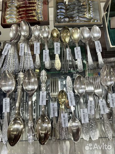 Столовые приборы мельхиор