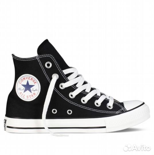 Кеды Converse черные высокие