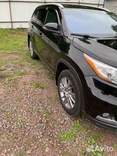 Toyota Highlander 3.5 AT, 2014, 140 000 км