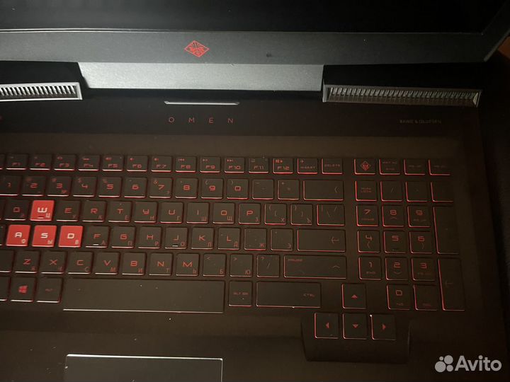 Игровой ноутбук HP omen 17