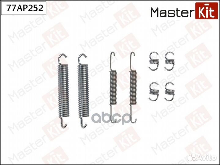Комплект установочный барабанных колодок LADA 1