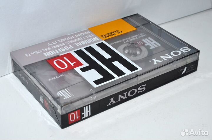 Аудиокассета sony HF 10 japan market (1194)