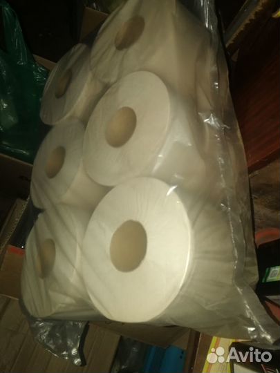 Туалетная бумага в рулонах