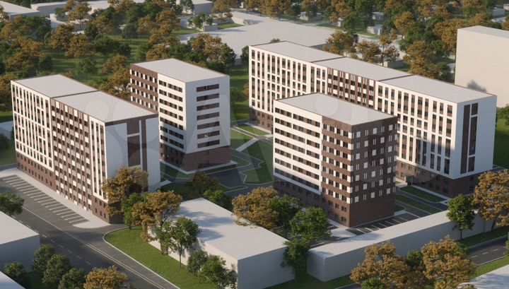 2-к. квартира, 52,4 м², 9/9 эт.