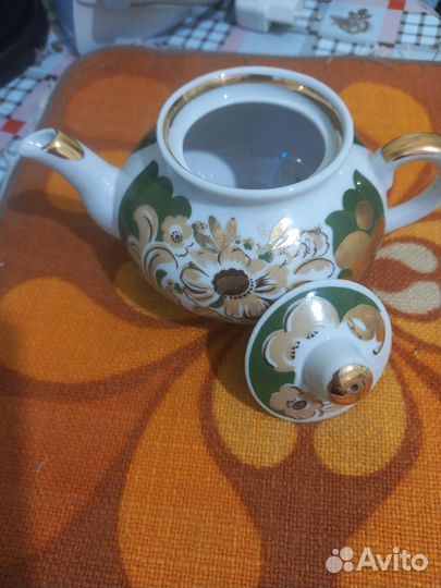 Чайник заварочный фарфоровый СССР