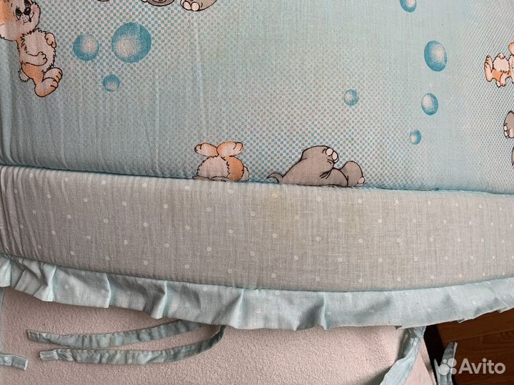 Бортики в детскую кроватку