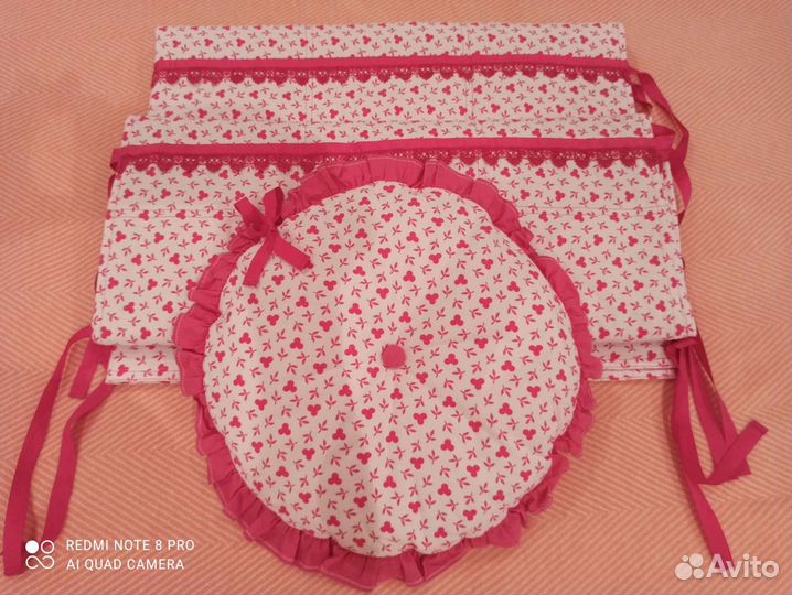 Бортики в кроватку новые