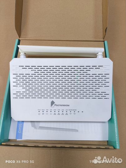 Терминал RX-33412 от ростелекома