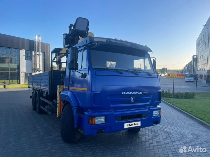 КАМАЗ 65117 с КМУ, 2012